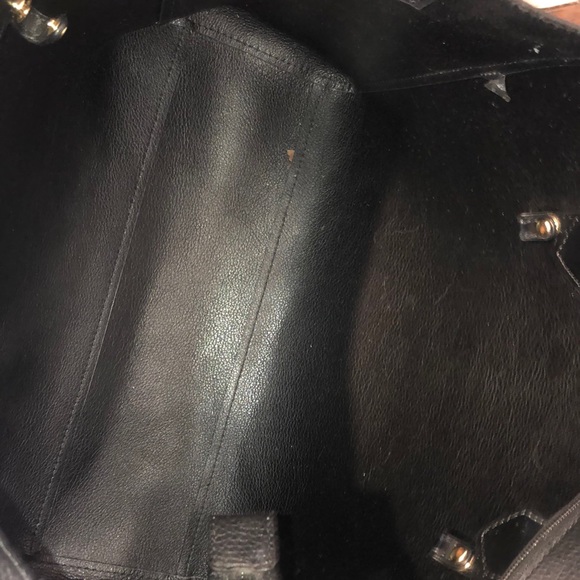 MICHAEL KORS Tumbled Black Leather Crossbody Satchel - Picture 4 of 17